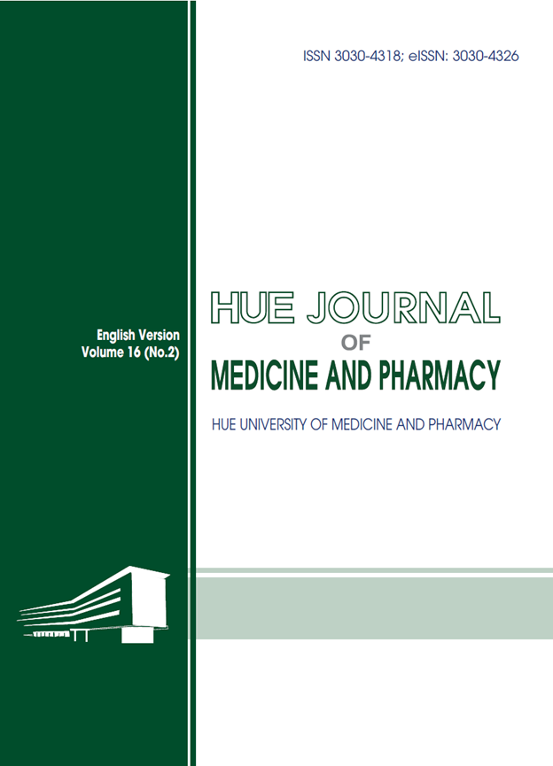 Tập 16 Số 02 (2026): Hue Journal of Medicine and Pharmacy No.02 Vol.16-2026